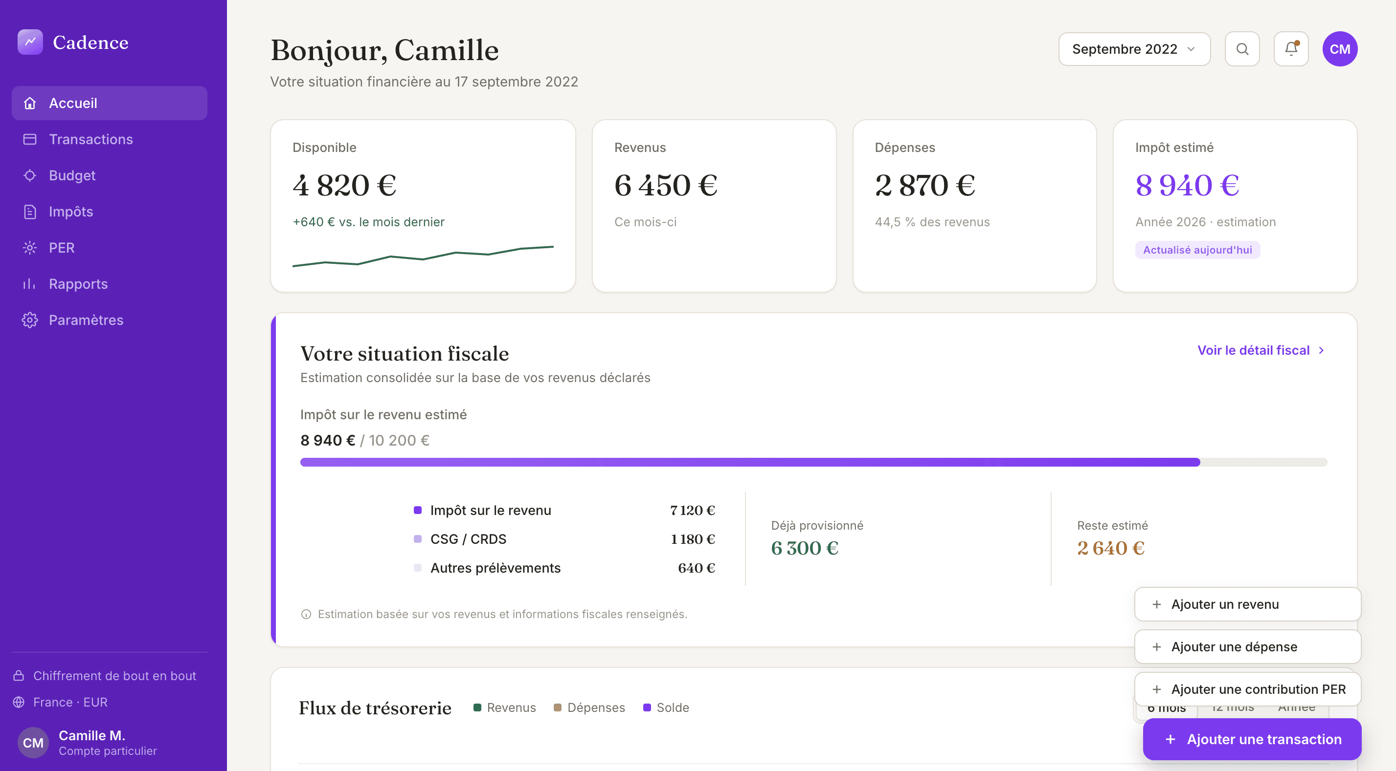 Cadence Web App preview