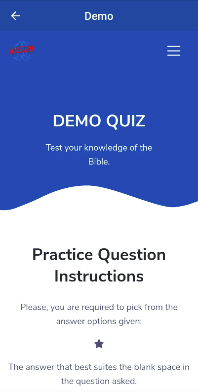 Wisdom Show app preview