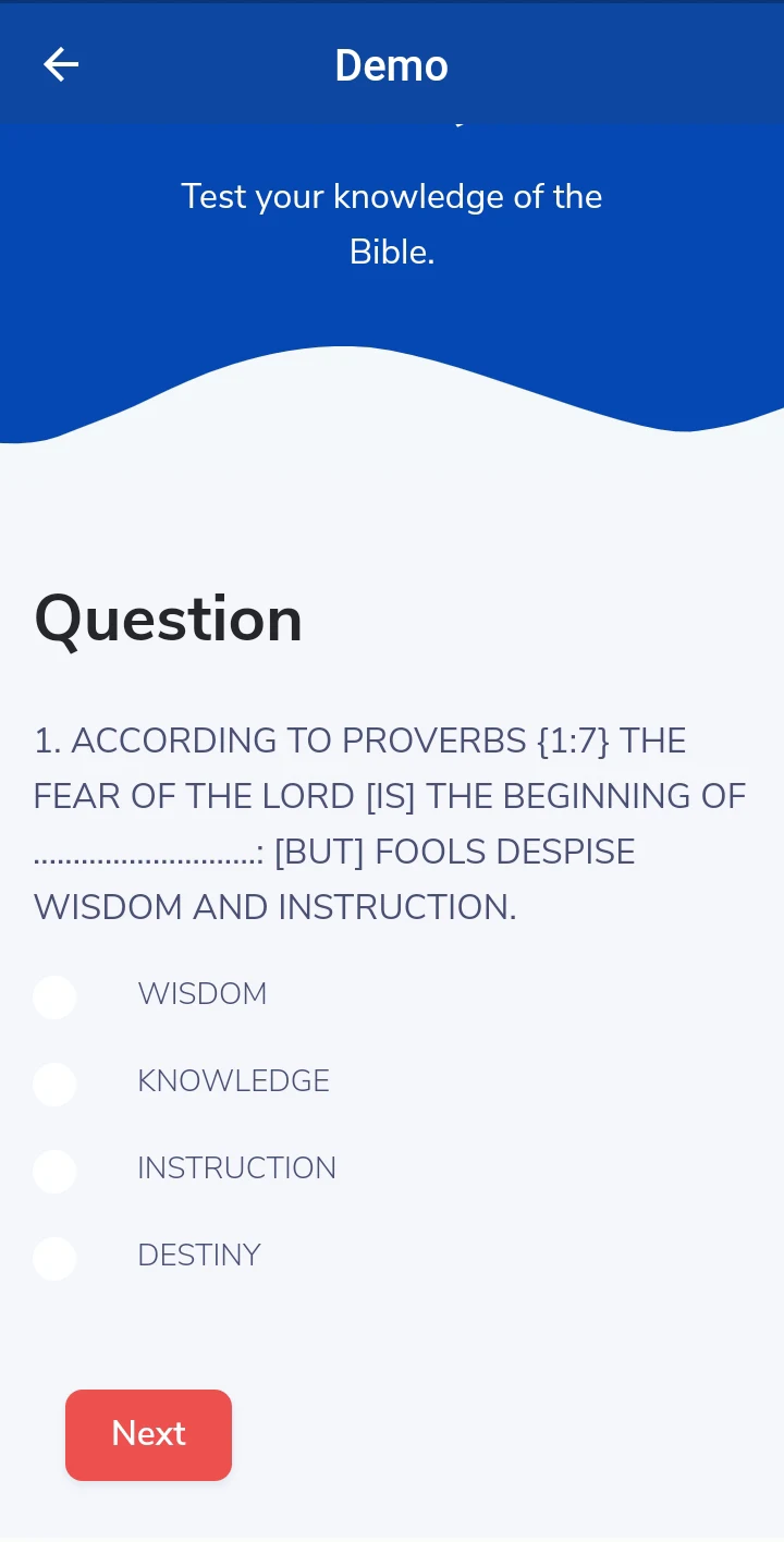 Wisdom Show app preview